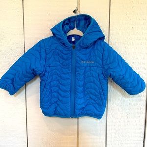 REVERSIBLE! Nylon & Fleece Puffer Jacket